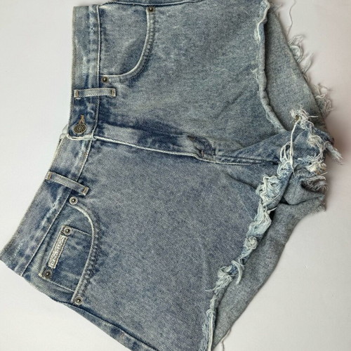 No Thinkin women's jean shorts medium like new, blue