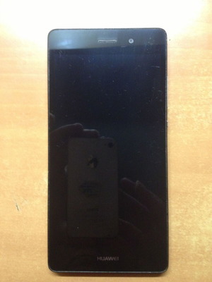 Huawei P8 Lite ALE-L21 black used for parts or repair