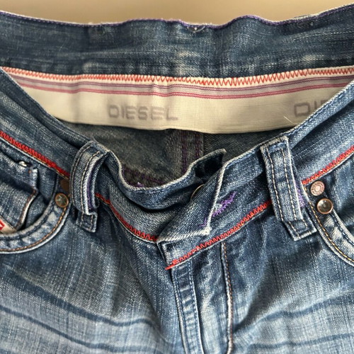 Diesel jeans used with wide leg, size 31