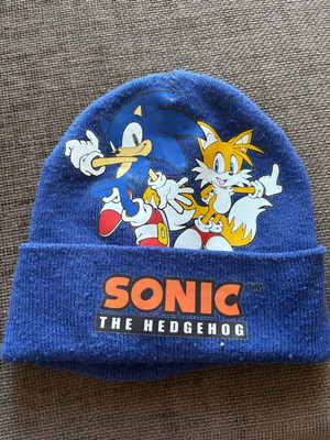 H&M Sonic kids hat like new, blue