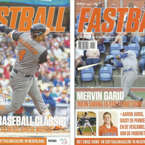 Dutch Fastball magazines like new, two issues baseball and softball