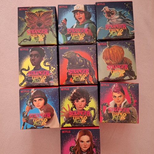 Stranger Things McDonalds Toys new, sealed