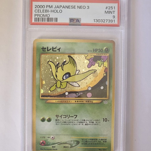 Celebi NPF 3 Promo PSA 9 card like new