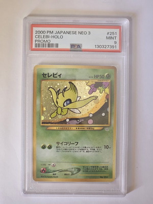Celebi NPF 3 Promo PSA 9 card like new