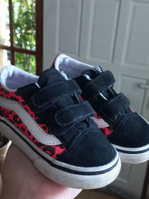 Vans kids shoes size 22.5