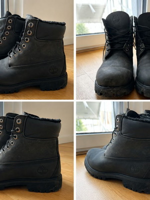 Timberland Premium 6 Inch Boots black used, size 43