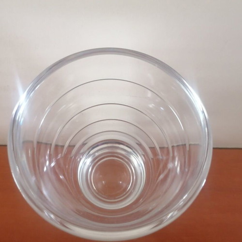 Crystal vase J.G. Durand used, simple and elegant