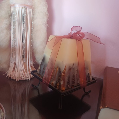 Large candle new