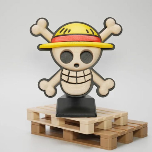 3D Printed One Piece Luffy Anime Decorative Collectible