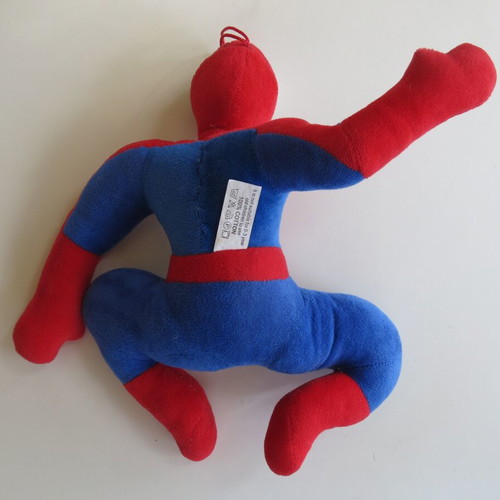 Spiderman plush figure 28cm like new, 100% cotton