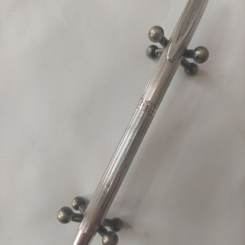 Waterman pen used, silver-plated