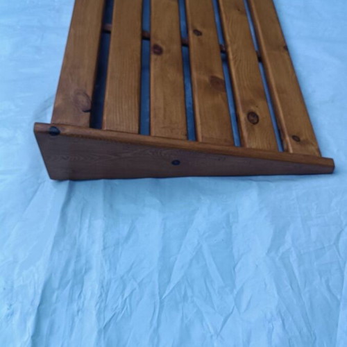 Wooden Footrest Handmade Pine New