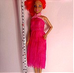  Κοκκινομαλλα Κούκλα Barbie 28 cm