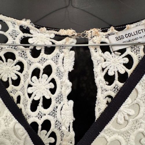 BSB dress used, size 42, black and white