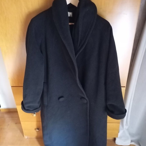 Women's black coat like new, size M
