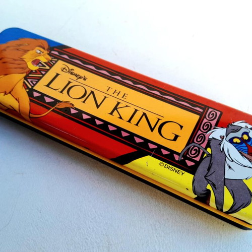 Metal pencil case The Lion King 1994 Disney new