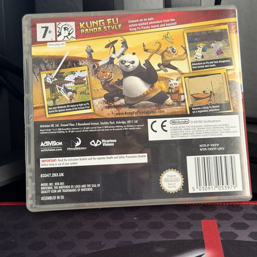 Kung Fu Panda Nintendo DS game CIB