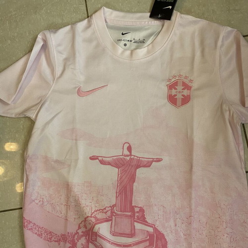 Nike Brazil CBF Pink Jersey Small BNWT