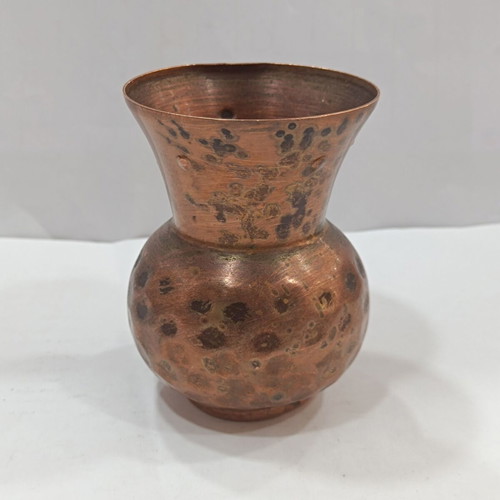 Handmade Copper Vase vintage like new, hammered art