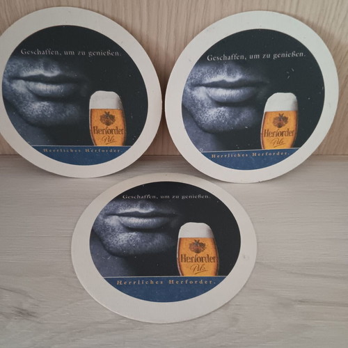 Lot of 14 Herforder collectible coasters new