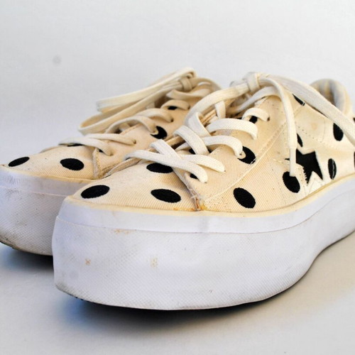 Converse One Star Platform Ox sneakers, polka dot, size 37.5