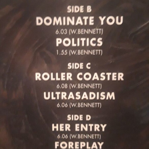 Whitehouse Total Sex 2 x 12" vinyl records like new, electronic