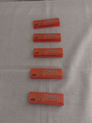 Χαρτάκια στριφτού Stanley πορτοκαλί, πακέτο 5, καινούργια