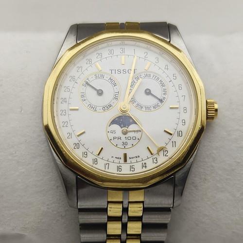 Tissot PR 100 Triple Calendar Moonphase watch