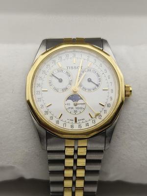 Tissot PR 100 Triple Calendar Moonphase watch