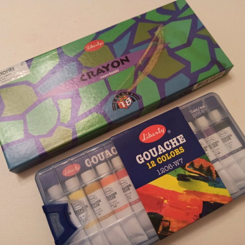 Painting supplies new, set