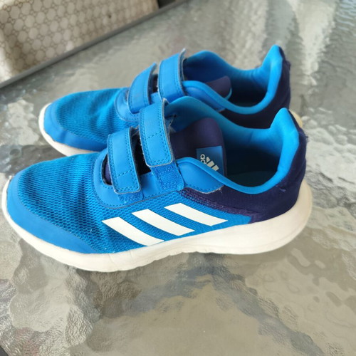 Adidas athletic shoes size 36 and 2/3 like new, blue