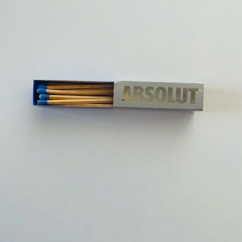 Vintage Absolut Vodka matchbox like new with matches