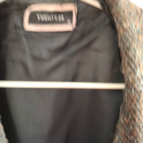 Twenty 29 jacket XL used with unique multicolor weave and metallic details