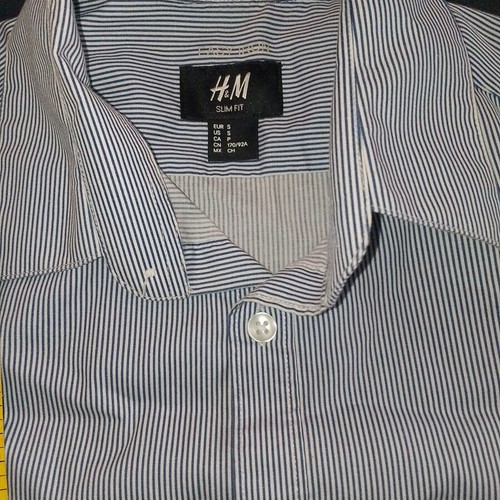 Pull & Bear men's dress shirts pack of 2, size small, summer fabric