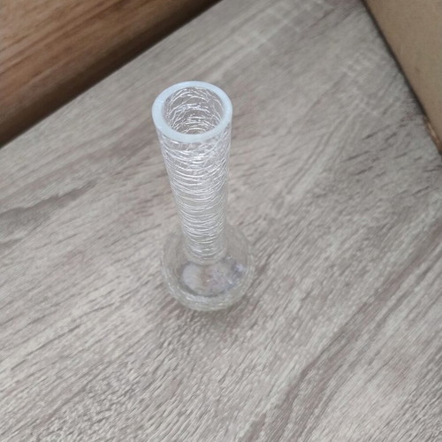 Small glass vase used