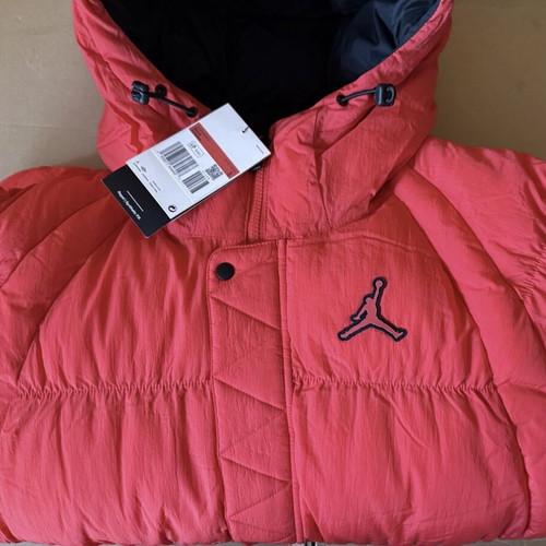 Jordan Essential Puffer Jacket new, red, size L-XL, model DQ7348-612