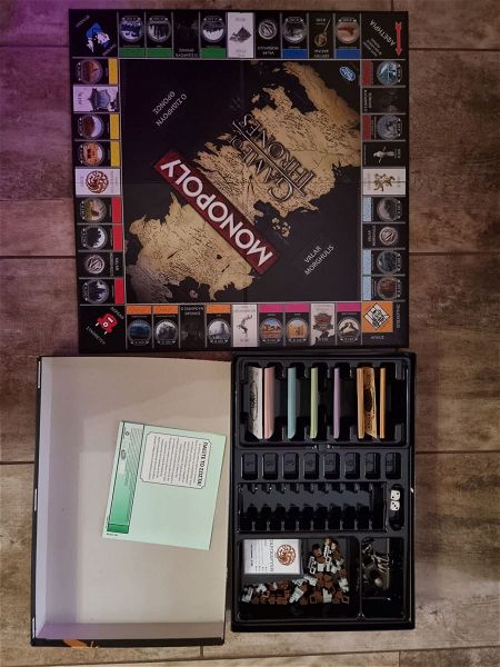  Monopoly: Game of Thrones Collector’s Edition gia 2-6 pektes 18+ eton (elliniki ekdosi)