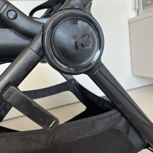 Anex IQ 3-in-1 Baby Stroller like new with car mirror and bag