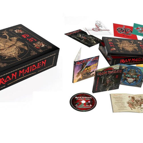 Iron Maiden Senjutsu Limited Deluxe Boxset new, 2 CDs, 1 Blu-ray Disc