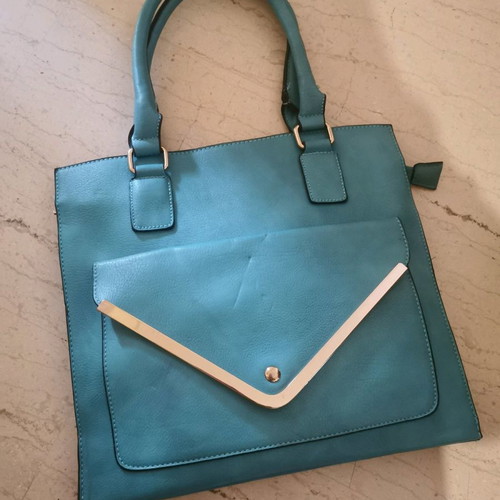 Women's turquoise handbag new