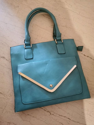 Women's turquoise handbag new