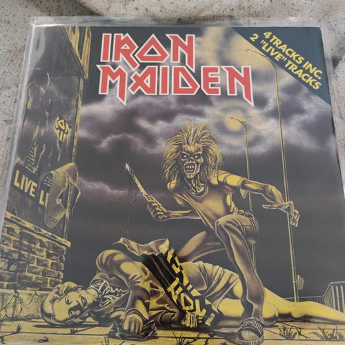 Iron Maiden Sanctuary Maxi Single 12 ιντσών βινύλιο σαν καινούργιο