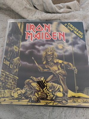 Iron Maiden Sanctuary maxi single 12 ιντσών βινύλιο σαν καινούργιο, σπάνιο