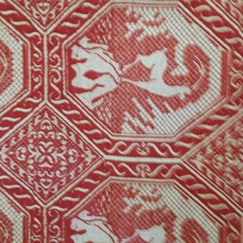 Woven coral blanket new, dimensions 2.16x1.75 m