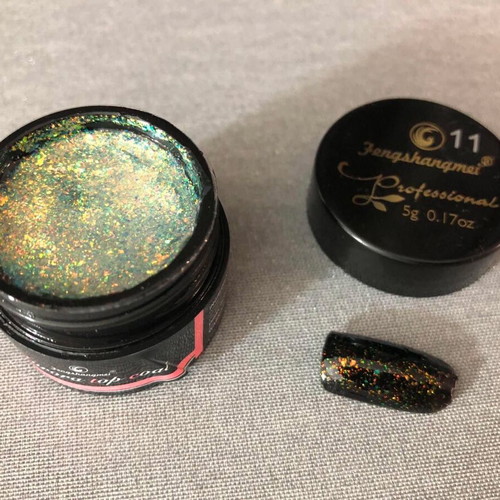 Gel Polish Fengshangmei Aurora No - 11 new, 5 ml