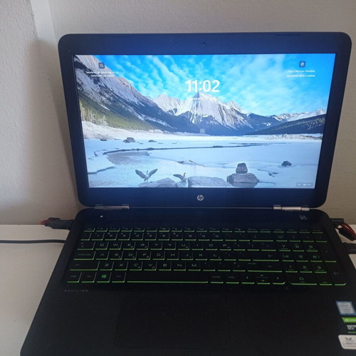 HP gaming laptop used with Intel Core i7, Nvidia GeForce 1650, 16GB RAM