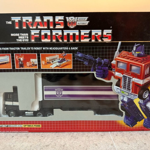 Transformers Optimus Prime G1 Truck Black Variant Reissue new