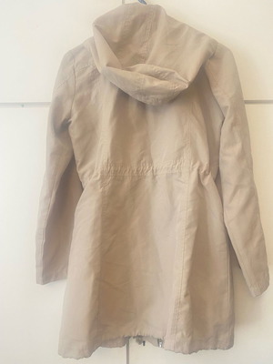 Jacket thin used, beige gabardine, size S