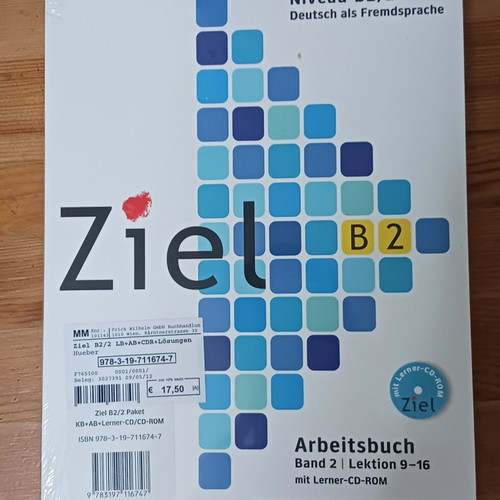 German Language Book and Exercise Book Part B new with CD