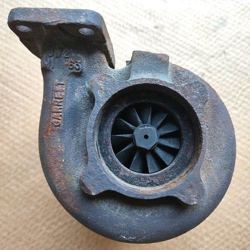 Garrett TA3120 T3 Turbocharger used, M27, A/R .63, Perkins 4.0L Diesel